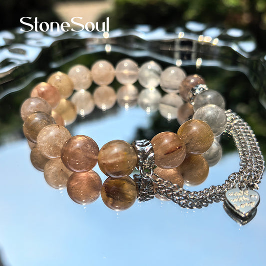 Red Aventurine Wu Xing Fire Bracelet – Wealth Magnet & Courage Igniter